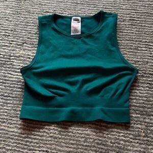 Gymshark Teal Crop Top